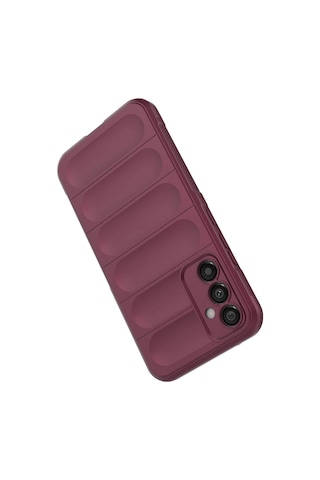 Newface - 695 - Samsung Galaxy Uyumlu A15 4g Kılıf Optimum Silikon - Csmo-tex - - Bordo