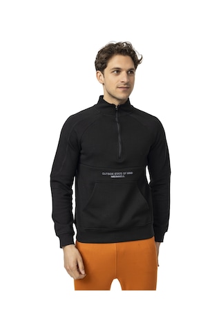 Merrell Merrell Erkek Günlük Giyim Sweatshirt Stefan Siyah Siyah