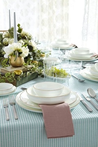 Koleksiyon Sufi Gold 132 Parça Yemek Takımı