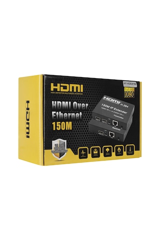 Hytech Hy-Hdex150 Hdmı+IrTx To 2Hdmı+IrRx Hdmı 150M Uzatıcı