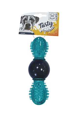 M-pets Uranus Kauçuk Ödül Hazneli Köpek Oyuncağı Mavi 16,5x6x6 Cm 244-50061.01