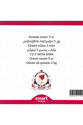 Elito Potasyum Oleat 5 Kg