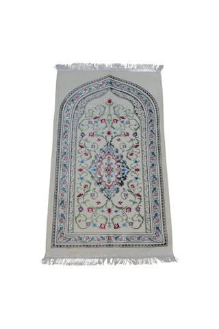 Astarlı Premium Şönil Seccade 67x112 Cm Çok Renkli-5 Astarlı Premium Şönil Seccade 67x112 Cm Çok Renkli-5