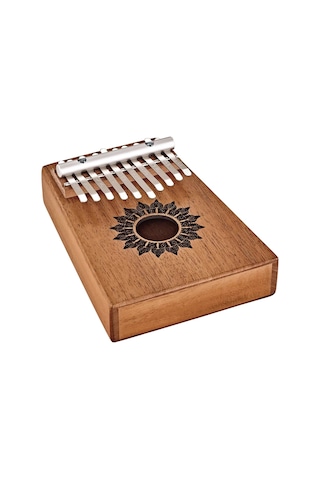 Meinl Sonic Energy Kl1008h Sound Hole C Major 10 Note Kalimba Mahogany