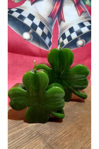 Mum Yonca Set 2 Li Büyük 11 Cm+küçük 9 Cm Yeşil