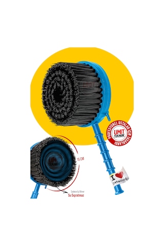 Yeni Seri Pro Koltuk Fırçalama Su Sıçratmayan Mikron Yumuşak-15cm Koltuk Fırçası