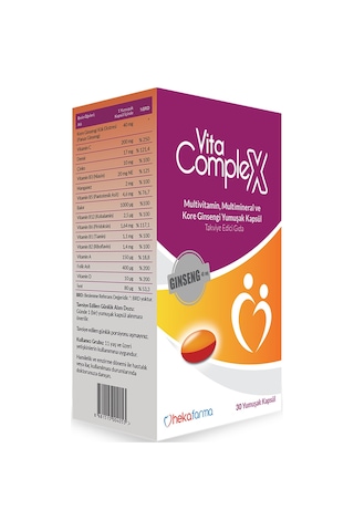 Vi̇tacomplex Multi̇vi̇tami̇n 30 Yumuşak Kapsül