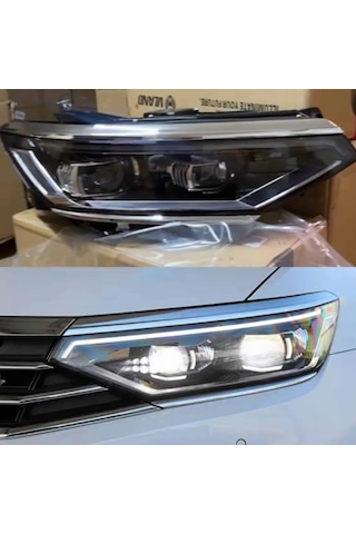 Vw Passat B8 İle Uyumlu B8,5 Elegance Dızayn Far 2015-2019