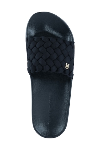 Tommy Hilfiger Braided Kadın Siyah Terlik Fw0fw09203-bds