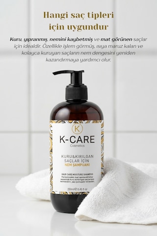K K-care Cosmetics Nem Terapisi Şampuan 250 Ml Kuru - Yıpranmış