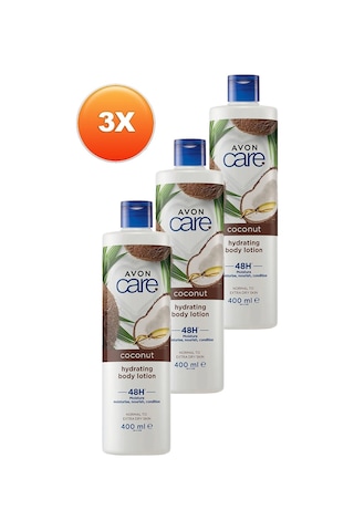 Avon Care Hindistan Cevizi Yağı Içeren Vücut Losyonu 3 x 400 ML