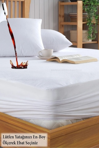 Formeya Set Beyaz Mikro Fitted Sıvı Geçirmez  TekKişilik  Alez ve 2 Adet Yastık Alezi
