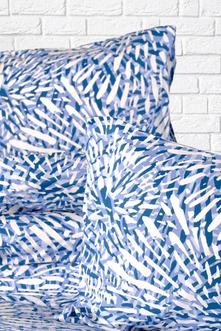 Aytunç Sevda %100 Pamuklu Tek Kişilik Nevresim Takımı 160x220 Cm Mavi