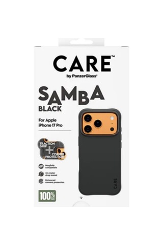Care By Panzerglass Apple Uyumlu iPhone 17 Pro Samba Siyah Magsafe Kılıf Siyah