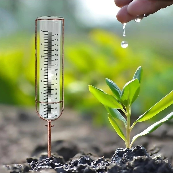 Trendooze 7 Inç Plastik Yağmur Ölçer Tüpü - Soğuk Ve Çatlamaya Dayanıklı