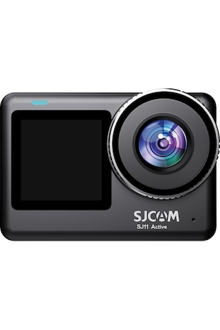 SJCAM SJ11 Active Dual Screen 20MP 5GHz Wi-Fi 4K UHD H.265 Su Geçirmez Kasa 154° 1300mAh Aksiyon Kamerası Siyah