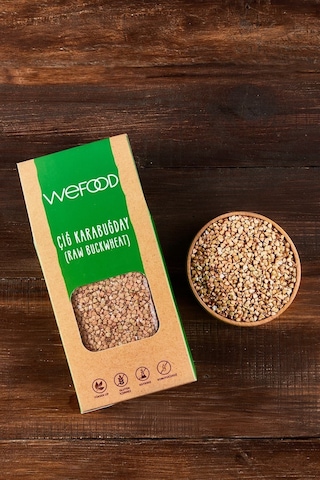 Wefood Glütensiz Çiğ Karabuğday Tanesi 400 gr (Greçka)