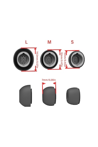 Buds 3pro İçin Ses Kalitesini Artıran Kulak Tıkacı, Konforlu Kulaklıklar