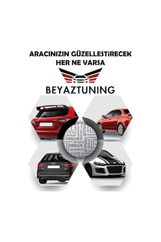 Honda Civic Fd6 Bagaj Üstü Spoiler Yapışık Abs Plastik 2007-2011