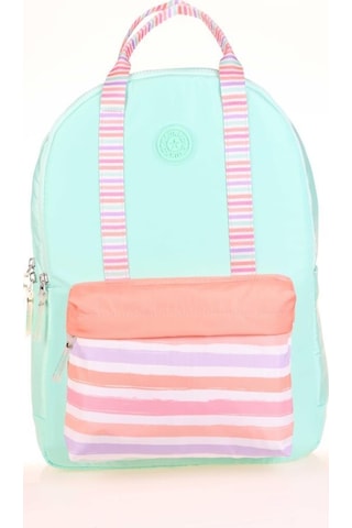 Kaukko Double Stripe Sırt Çantası Mint K1767