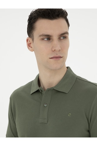 Pierre Cardin Erkek Haki Tişört Basic 50280754-vr027 Haki