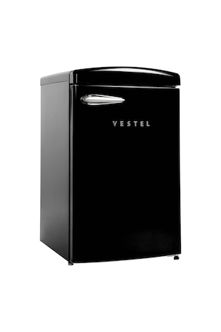 Vestel Retro SB14111 122 L Statik Buzdolabı Siyah