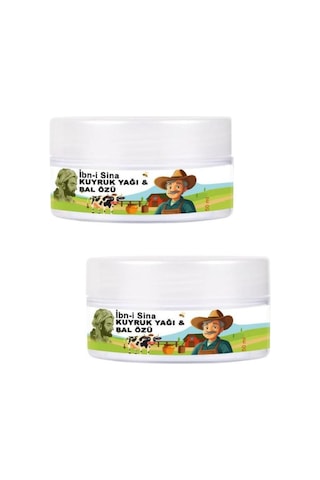 Hbpavm İbn-i Sina Vücudunuza Teskin Edici Kuyruk Yağı&bal Özü Bakım Kremi 50 Ml X 2 Ad + Çörek Otu Yağ İle