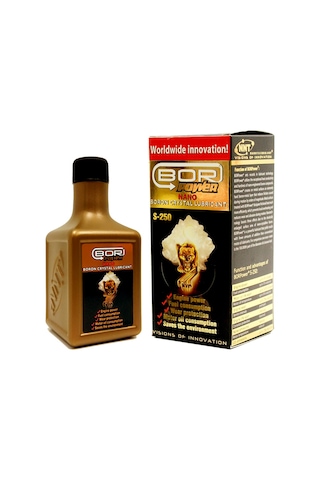 Bor Power S-250 Gold Güçlendirilmiş Boriçerikli Motor Yağ Katkısı