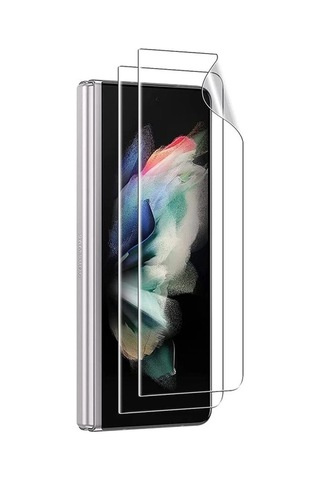 Samsung Galaxy Z Fold 6 Uyumlu Ön+arka Body Şeffaf Ultra Koruyucu