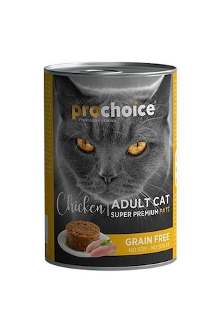 Pro Choice Tavuklu Yetişkin Kedi Konservesi 12 x 400 G