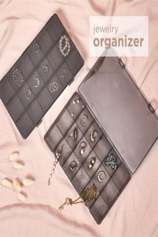 Bayev 3 Adet Füme 18 Bölmeli Kolye Yüzük Kapaklı Takı Kutusu Dikiş Kutusu Organizer İlaç Kutusu