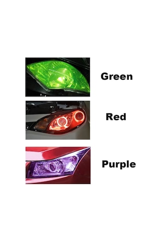 Mat Siyah- 40 Cm X 150 Cm-oto Araba Tonu Far Arka Lambası Sis Işık Vinil Duman Film Levhası Etiket Kapak Araba Şekillen