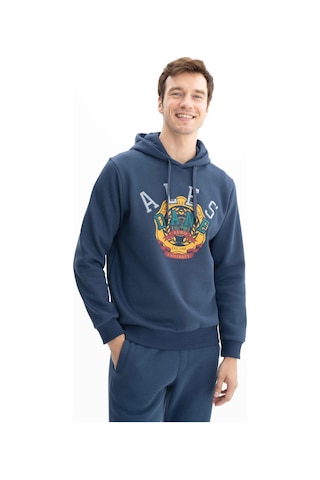 AR-MA Arma Erkek Regular Fit Cepsiz Kapşonlu Sweatshirt 001