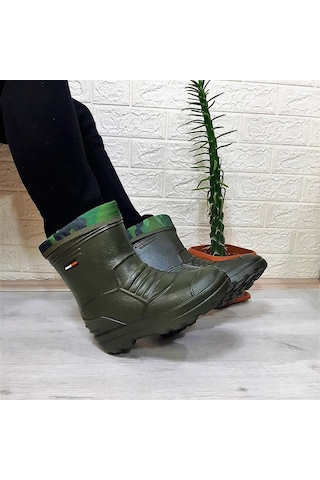 Akınalbella Akinalbella 026 Eva Kısa 23cm Hafif Çoraplı Avcı Balıkçı Günlük Çizme