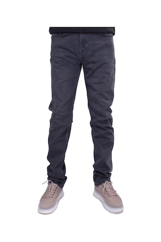 Twister Martin 744-02 Gri Normal Bel Normal Paça Erkek Jeans Pantolon Gri