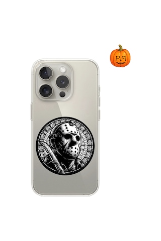 Dali Design Apple Uyumlu iPhone 11 Pro Max Şeffaf Kılıf Horror 5 Tasarımlı