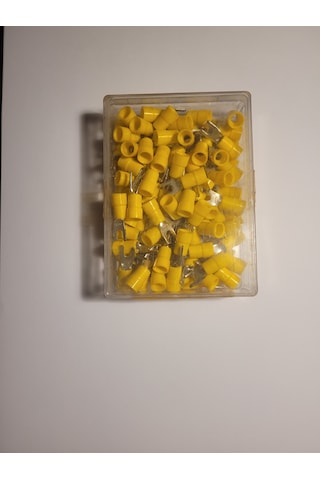 İzoleli Kablo Ucu Çatal Tip Çk-4006 4-6mm 100 Adet İzoleli Kablo Ucu Çatal Tip Çk-4006 4-6mm 100 Adet