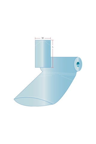 Kuru Temizleme Poşeti 500 Adetlik Bobin