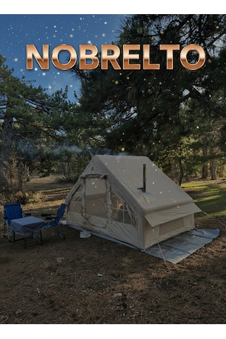 Nobrelto Fischer 3x2 Metre 4 Mevsim Şişme Çadır - Pompası Dahil P Çok Renkli