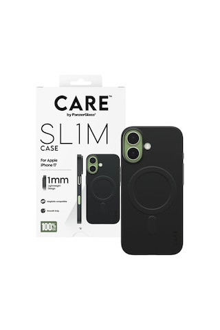 Panzerglass Care Süper İnce Kılıf Apple iPhone Uyumlu 17 Siyah