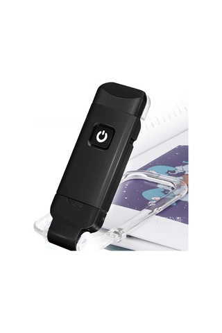 Luckystar Mini Kitap Klipsi Lambası - Beyaz