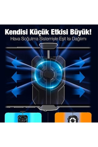 Memo FL-A2 Hava Soğutmalı Cep Telefon Soğutucu Fan