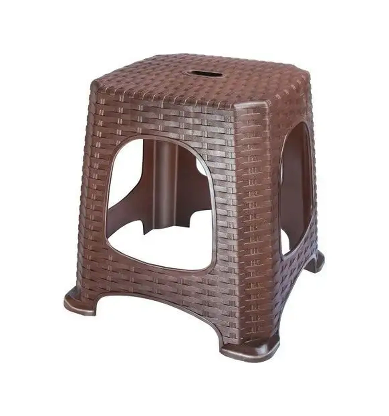 Elfplast Mutfak İçin Plastik Tabure 54784616 Kahverengi