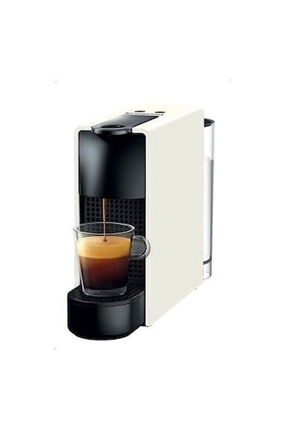 Nespresso C30 Essenza Mini Kapsüllü Kahve Makinesi, Beyaz Enerji Sınıfı A 0.5mm Kenar Kalınlığı
