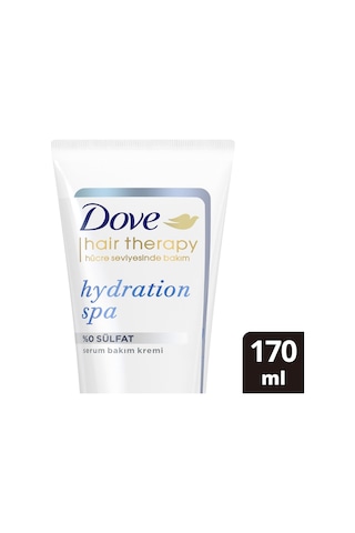 Dove Hair Therapy Hydration Spa Sülfatsız Saç Kremi 170 ML