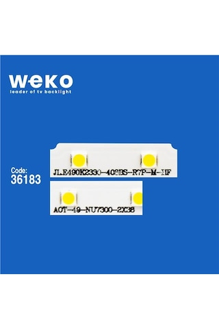 Samsung Ue49ru7100u 49'' İnç 2 Adet Tv Led Bar Tvnizi Açıp İçindeki Led Barla Birebir Aynısı Olduğunu Görmeden Almayınız. Sonrasında İade Almamaktayız.