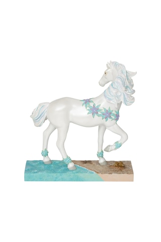 Enesco Boyalı Midilli İzi Okyanus Rüyası Heykelcik, 7,5 İnç, Çok Renkli Standart