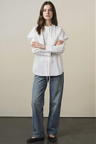 Defacto Relax Fıt Terry Cotton Uzun Kollu Tunik F7344ax26sper105 Ekru-er105