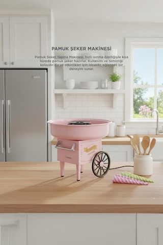 Torima TCCM01 500 W Ev Tipi Pamuk Şeker Makinesi