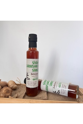 Edovital Doğal Siyah Sarımsaklı Sirke 250 ML